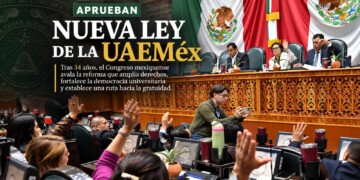 Congreso aprueba nueva Ley de la UAEMéx tras 34 años. Conoce los cambios en elecciones, voto ponderado, gratuidad y derechos universitarios.