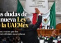 La nueva Ley de la UAEMéx deja dudas sobre voto ponderado, sanciones, representación administrativa y fiscalización de recursos.