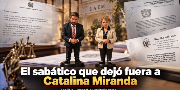 UAEMéx niega a Catalina Miranda el registro para dirigir Medicina por un año sabático. Analizamos los argumentos jurídicos de ambas partes.